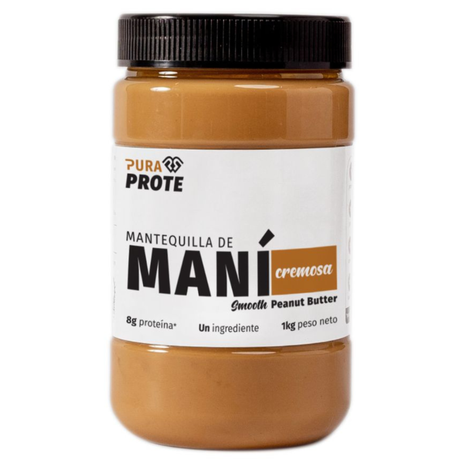 Mantequilla de Maní Pura Prote Natural 1kg - Energía deportiva 1