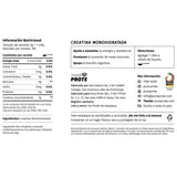 Creatina Limpia Pura Prote 454g - Energía deportiva 4