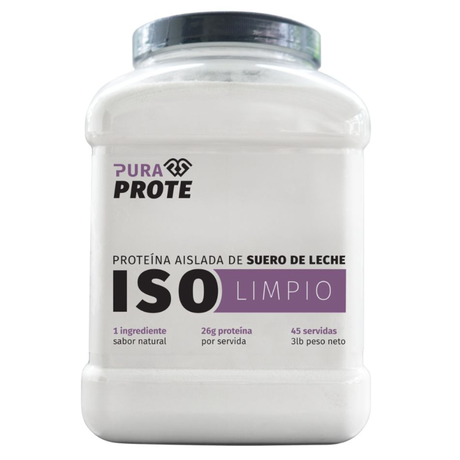 ISO Limpio 3 lb proteína aislada pura [imagen 1]