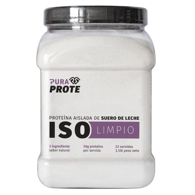 Proteína Aislada Pura Prote ISO Limpio 1.5 lb - Máxima Pureza sin Grasa imagen 1