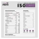 Proteína Pura Prote ISO Limpio 1.5 lb - Sin Azúcar ni Aditivos  imagen 4