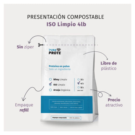 ISO Limpio Pura Prote 1815g - Energía deportiva 2