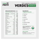 Verdes Orgánicos Pura Prote 300g - Energía deportiva 2