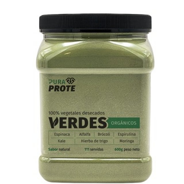 Mezcla Superfoods Pura Prote Verdes Orgánicos 600g - Nutrición Completa 1