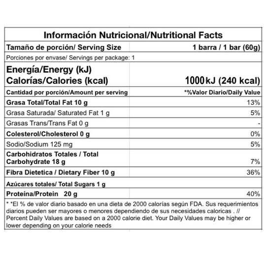 Barra proteína grillo snack gym peanut butter 60g [img6]