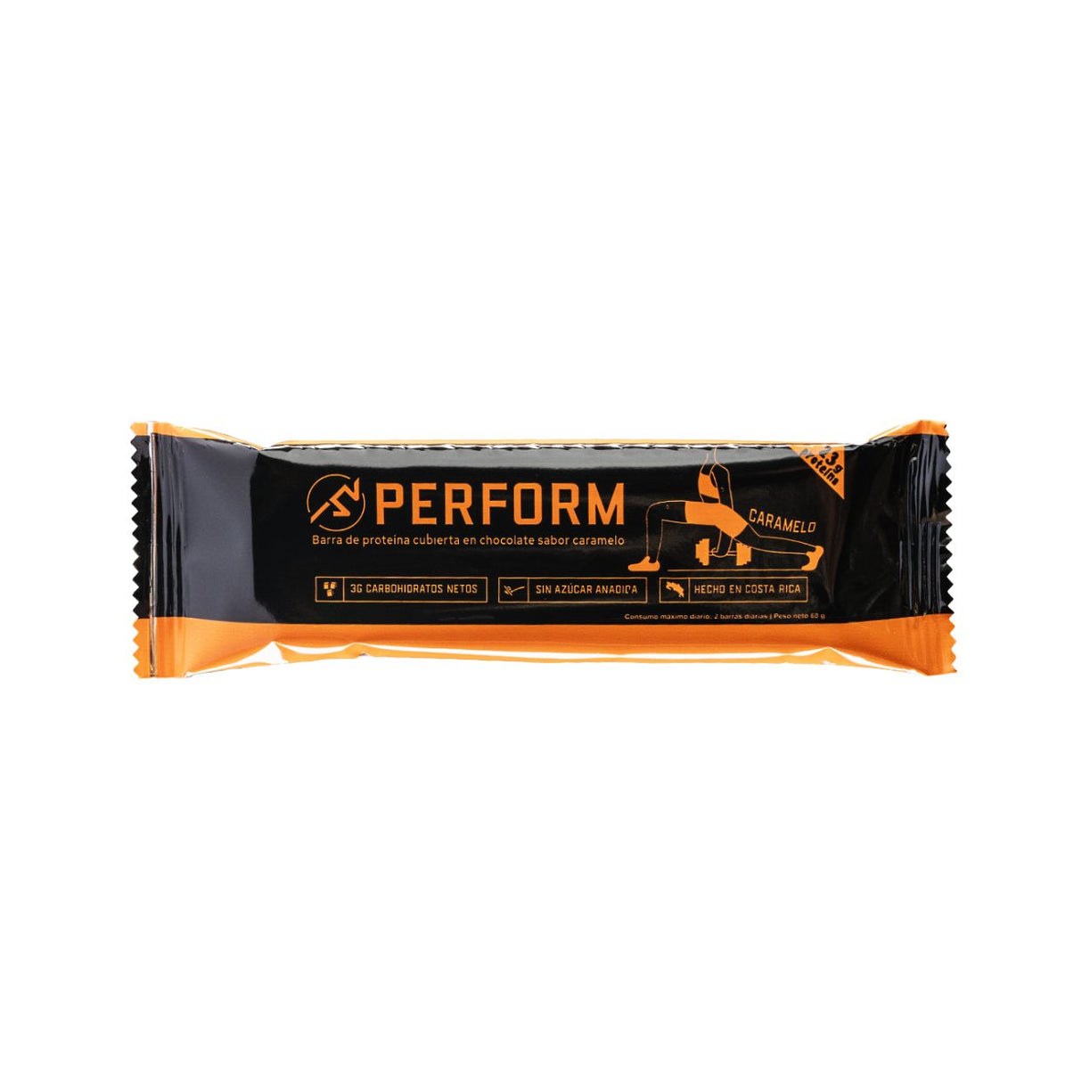 Barrita de proteína Perform Caramelo (6 Unidades) - Energía deportiva 1