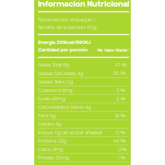 Snack fitness caramelo Perform – proteína y sabor intenso [imagen 5]