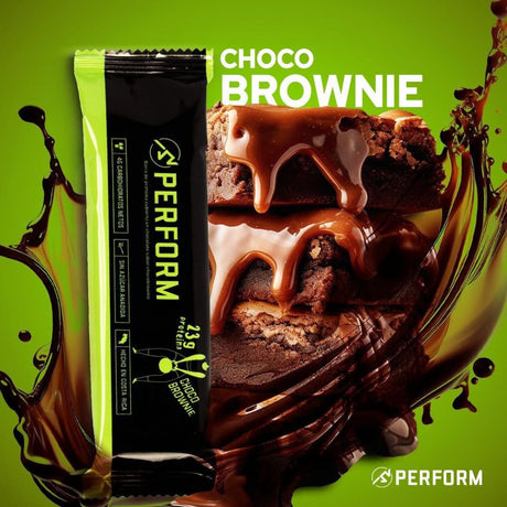 Barra de Proteína Perform Chocobrownie 6 Unidades - Recuperación Muscular Completa  3