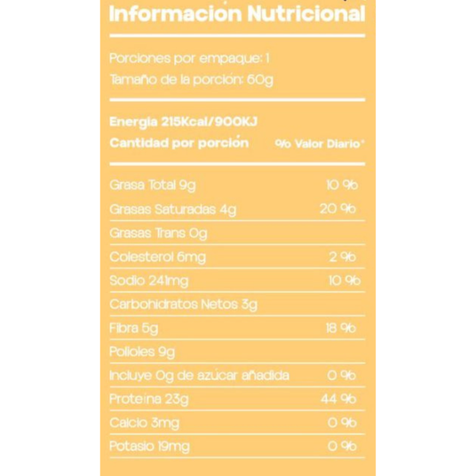 Barra proteica mantequilla de maní Perform – ideal para gym o trabajo [imagen 5]