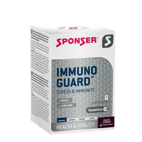 Suplemento IMMUNOGUARD Sponser Grosella 40g - Refuerza Inmunidad Imagen 1