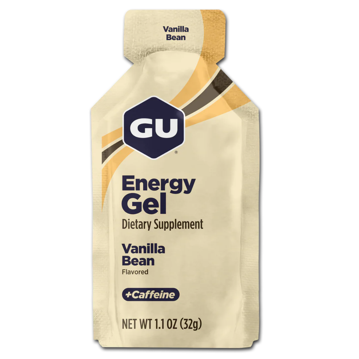 GU Energy Gel Vanilla Bean energía rápida para ciclistas y corredores en Costa Rica [imagen 1]