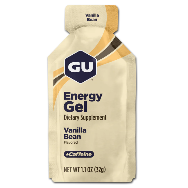 GU Energy Gel Vanilla Bean energía rápida para ciclistas y corredores en Costa Rica [imagen 1]
