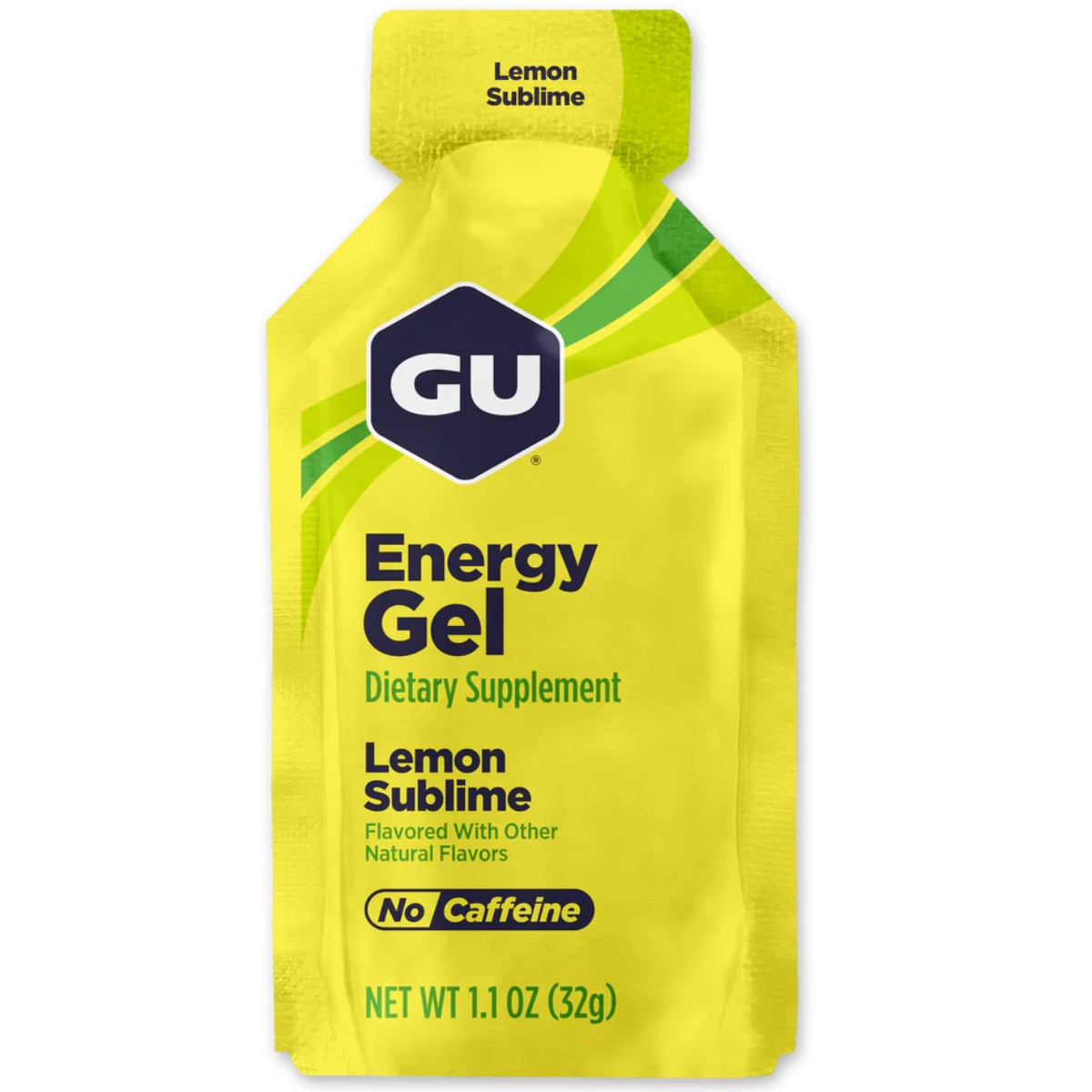Gel Energizante GU Limón Sin Cafeína 32g - Energía Natural 1