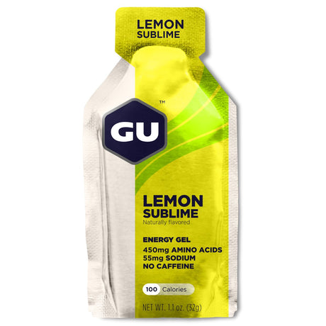 Gel Energizante GU Sin Cafeína Limón 32g - Energía deportiva