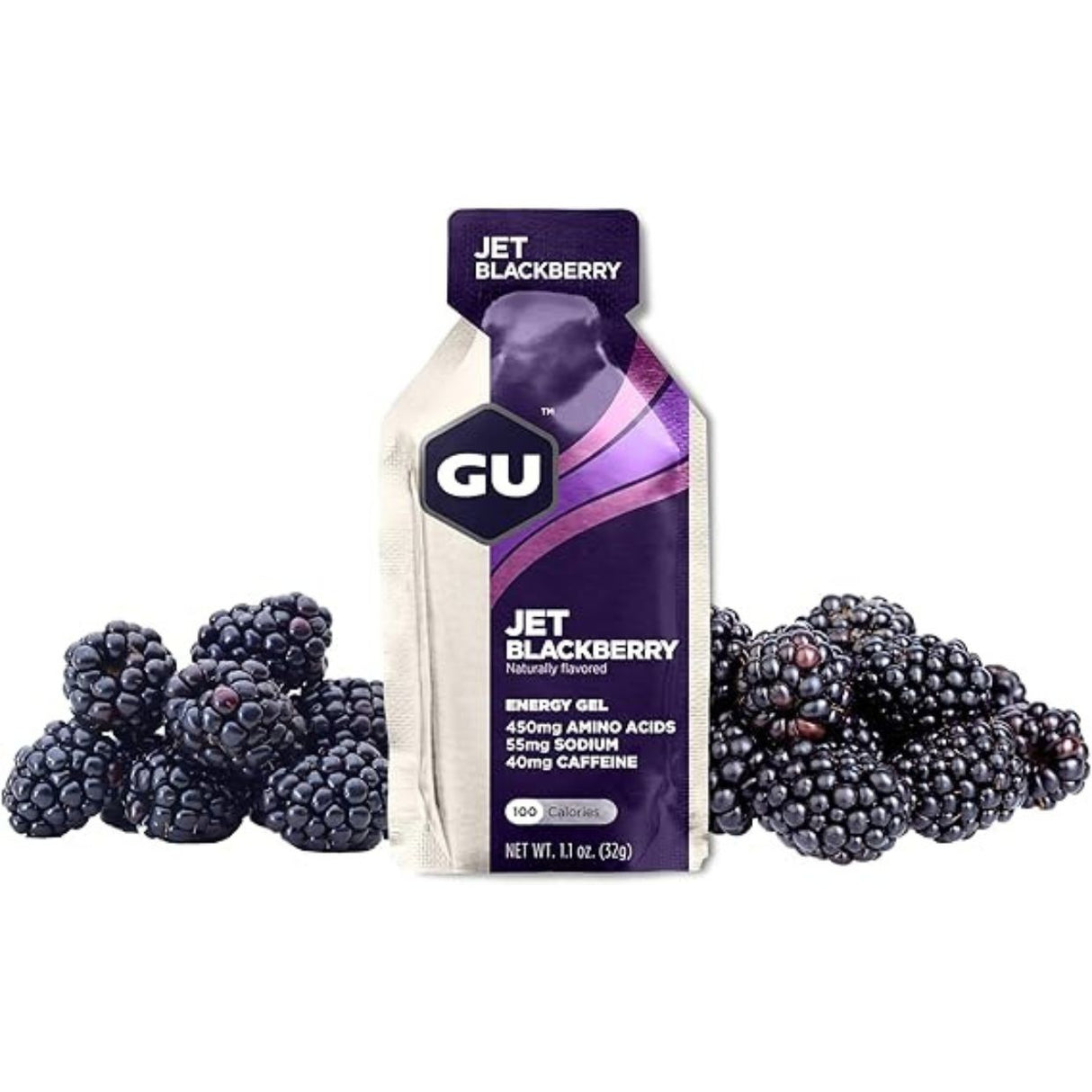 Gel Energizante GU Con Cafeína Mora 32g - Energía deportiva 1
