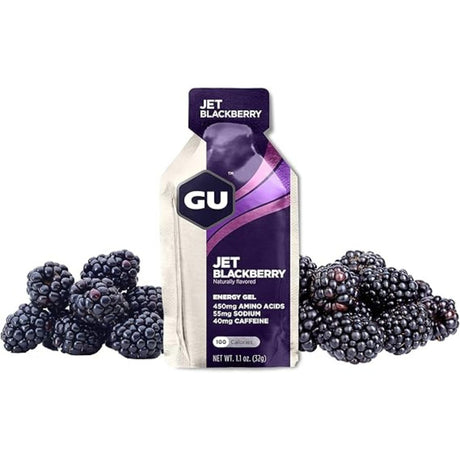 Gel Energizante GU Con Cafeína Mora 32g - Energía deportiva 1