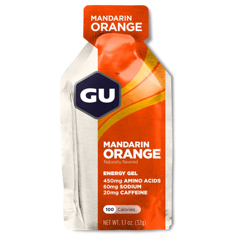 Gel Energizante GU Con Cafeína Naranja Mandarina 32g - Energía deportiva