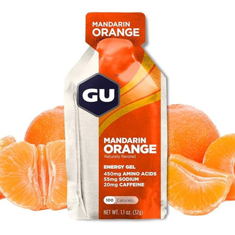 Gel Energizante GU Con Cafeína Naranja Mandarina 32g - Energía deportiva 1