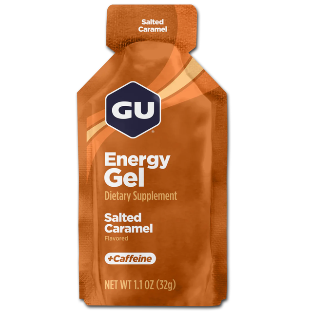 GU Energy Gel Caramelo Salado para corredores y ciclistas en Costa Rica [imagen 1]