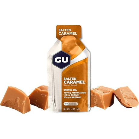 Gel Energizante GU Con Cafeína Caramelo Salado 32g - Energía deportiva 1