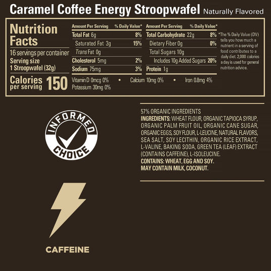 Galleta Energética GU Stroopwafle Café Caramelo 30g - Energía deportiva 2