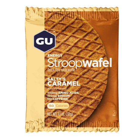 Galleta Energética GU Stroopwafle Caramelo Salado 30g - Energía deportiva