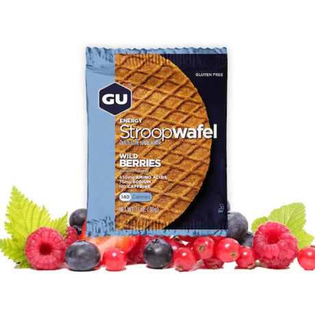 Galleta Energética GU Stroopwafle Frutos Silvestres 30g - Energía deportiva 1