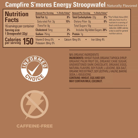 Galleta Energética GU Stroopwafle Smores 30g - Energía deportiva 2