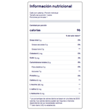 Información nutricional GU Liquid Energy con 100 calorías y electrolitos para hidratación [imagen 2]