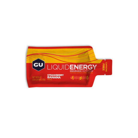 Bebida Energética GU Fresa Banano 60g - Energía deportiva 1