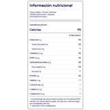 Información nutricional GU Liquid Energy con 95 calorías y electrolitos esenciales [imagen 4]