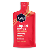 GU Liquid Energy Fresa Banano energía líquida fácil de tragar para deportistas [imagen 1]