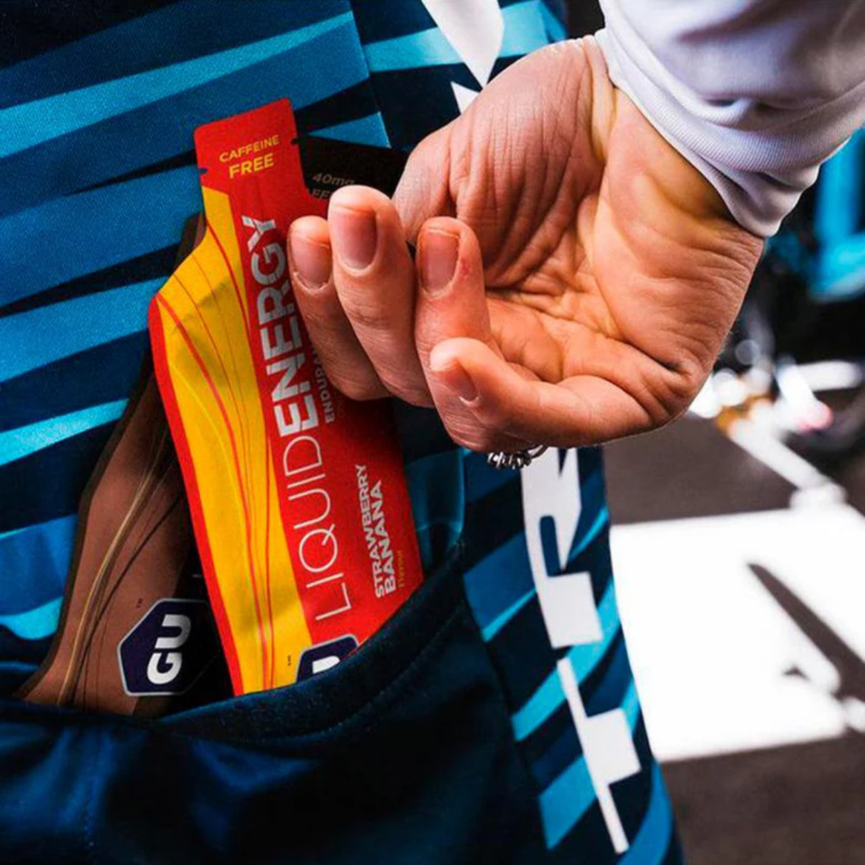 Textura ligera de GU Liquid Energy refrescante para evitar malestar estomacal [imagen 3]
