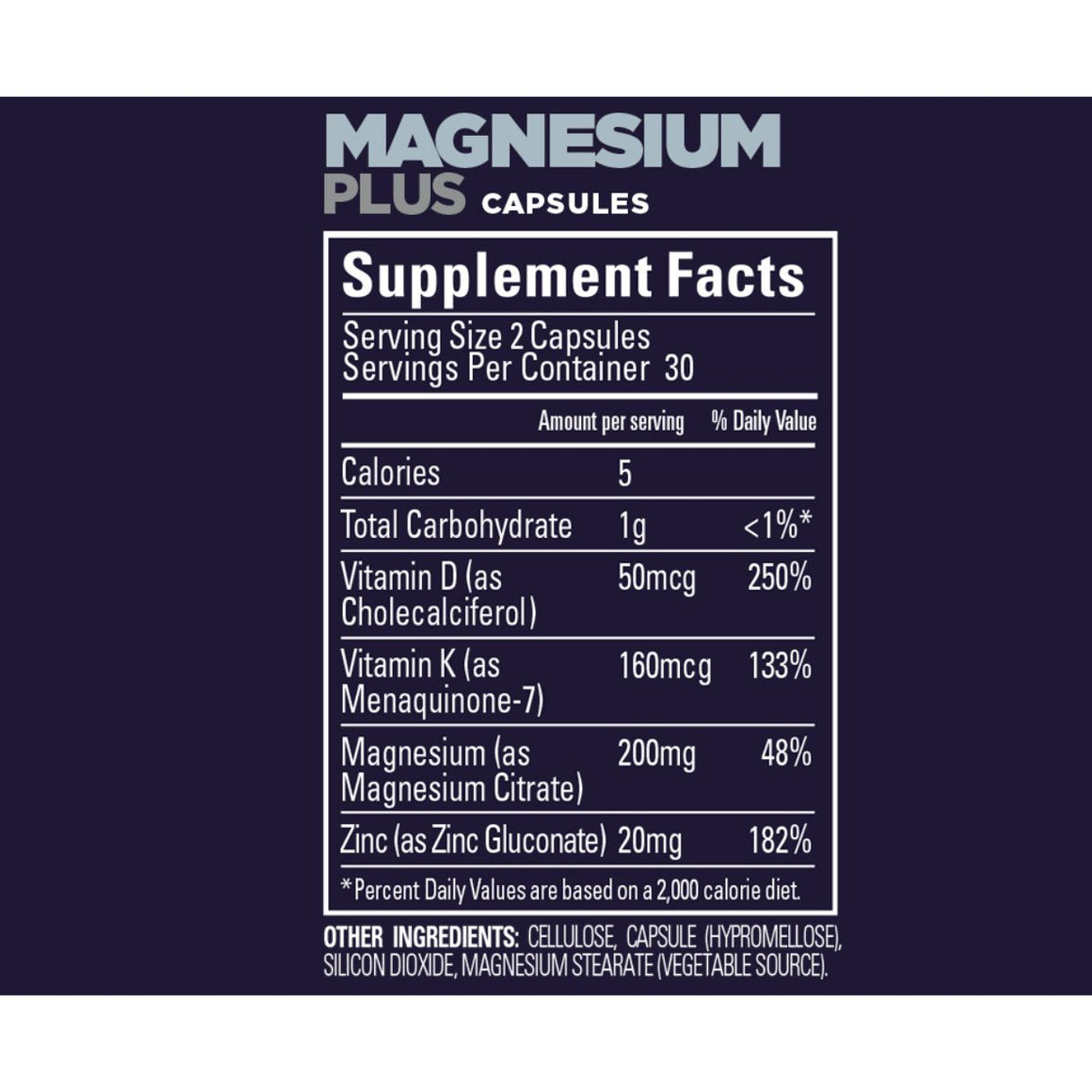 Roctane capsulas Magnesio Plus GU 49.5g - Energía deportiva 1