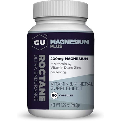 Roctane capsulas Magnesio Plus GU 49.5g - Energía deportiva
