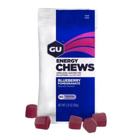 Gomitas Energéticas GU con Electrolitos Mora Azul 60g - Energía deportiva 1