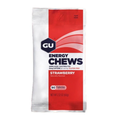 Gomitas Energéticas GU con Electrolitos Fresa 60g - Energía deportiva