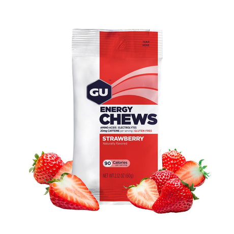 Gomitas Energéticas GU con Electrolitos Fresa 60g - Energía deportiva 2