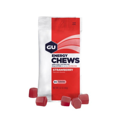 Gomitas Energéticas GU con Electrolitos Fresa 60g - Energía deportiva 1
