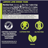 Pastillas Hidratantes GU Sin Cafeína Lima Limón 12 Tableta - Energía deportiva 1