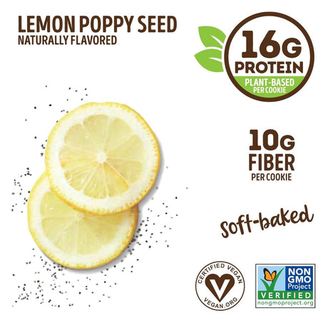 Galleta de Proteína Vegana Lenny & Larry Limón 113g - Energía deportiva 2