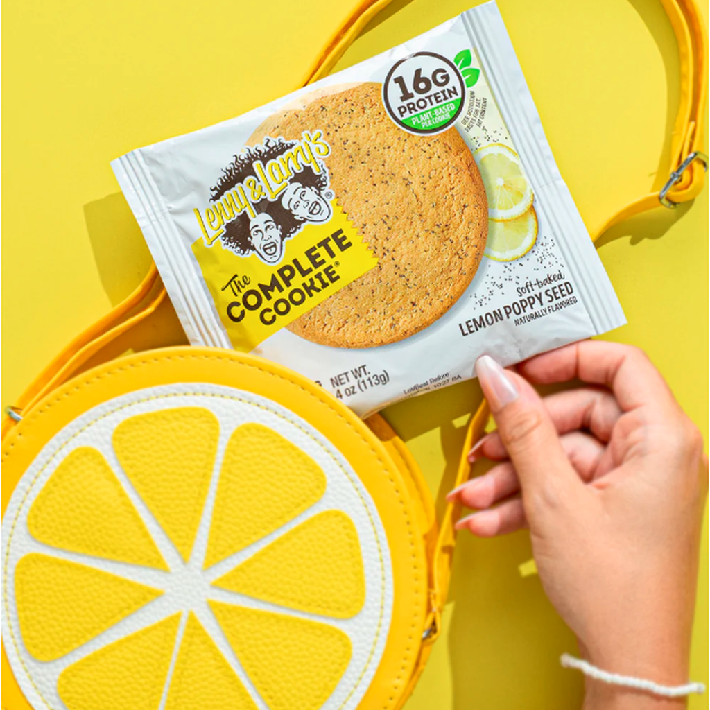 Galleta proteica vegana Lenny & Larry’s sabor limón – Merienda nutritiva [imagen3]