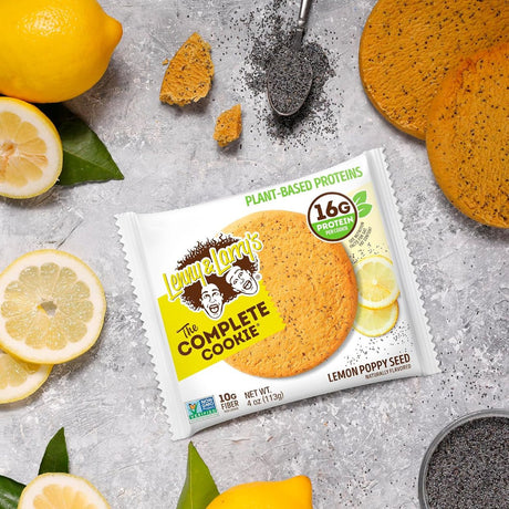 Galleta de Proteína Vegana Lenny & Larry Limón 113g - Energía deportiva 4