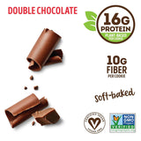 Galleta de Proteína Vegana Lenny & Larry Doble Chocolate 113g - Energía deportiva 2