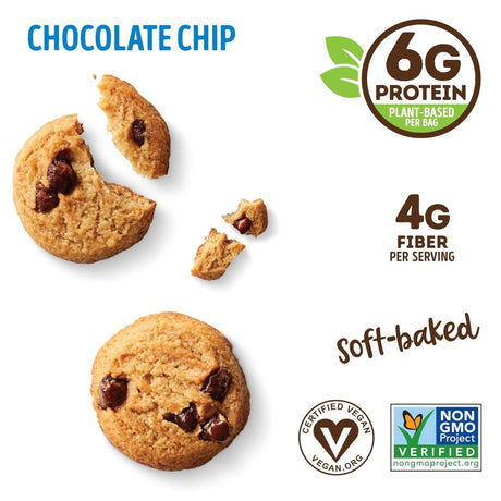 Galleta de Proteína Lenny & Larry Vegana Chocochips 35g - Energía deportiva 1