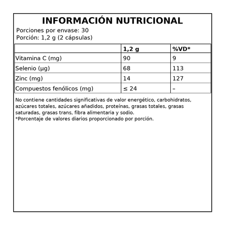 Suplemento Maxinutri Propomune 60 Cápsulas - Defensas Naturales Diarias Imagen 3