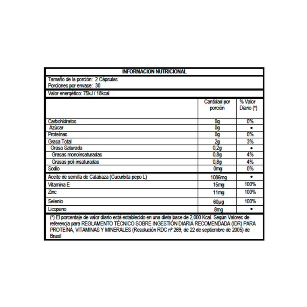  Suplemento Maxinutri Prostático 60 Cápsulas - Salud Masculina Imagen 3