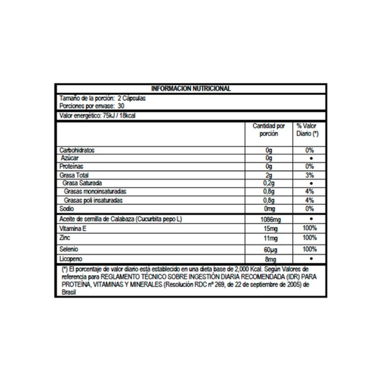  Suplemento Maxinutri Prostático 60 Cápsulas - Salud Masculina Imagen 3