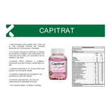 Suplemento Maxinutri Capitrat HSN Femme 90 Cápsulas - Colágeno Hidrolizado para Cabello, Piel y Uñas Imagen 2