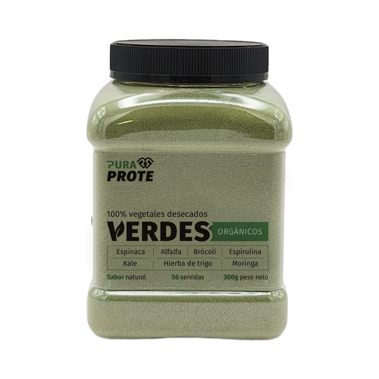 Verdes Orgánicos Pura Prote 300g - Energía deportiva